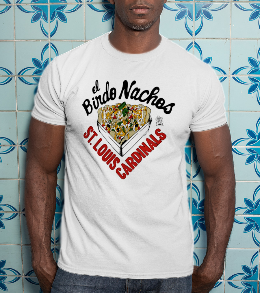 St. Louis Cardinals El Birdo Nachos T-Shirt