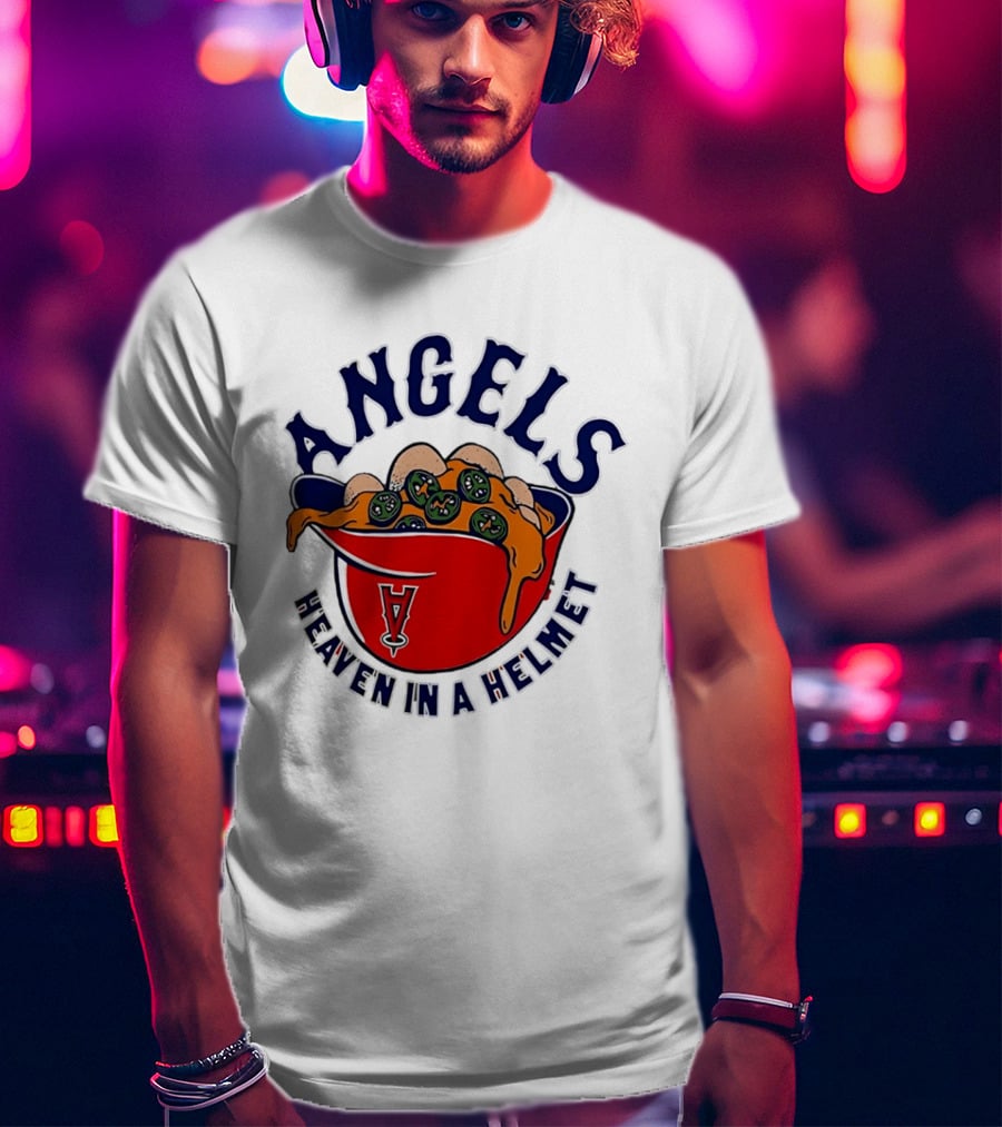 Los Angeles Angels Heaven In A Helmet T-Shirt