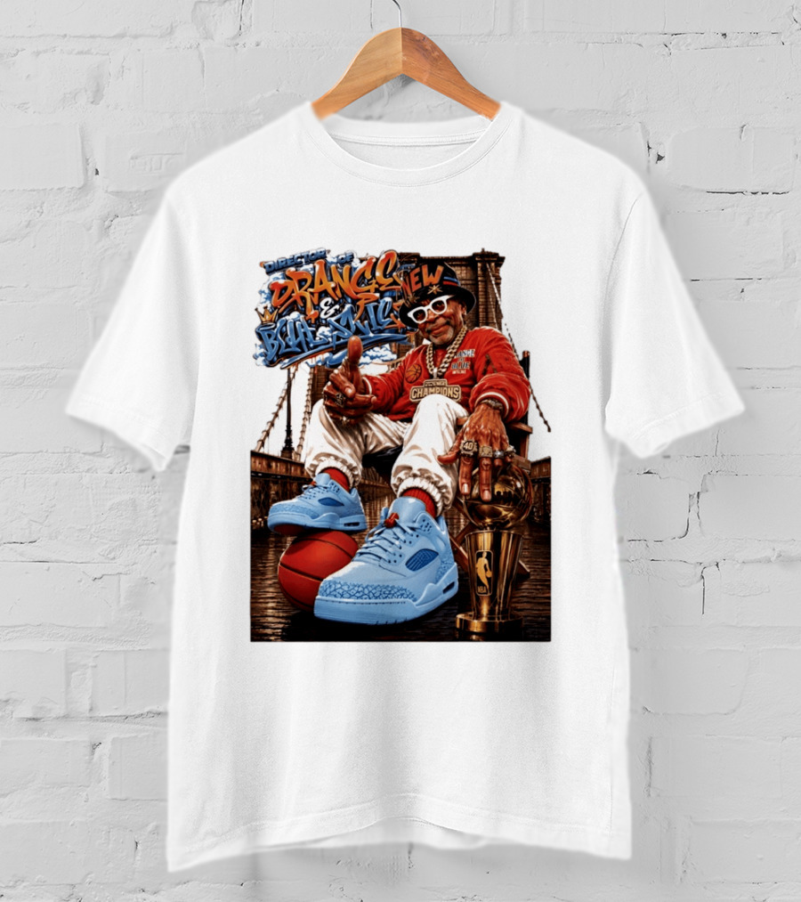 Director Orange And Blue New Champions NBA Basketball T-Shirt