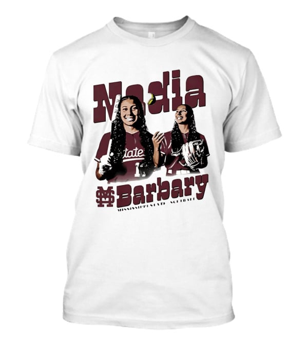 Mississippi State Nadia Barbary Bulldogs Ba...T-Shirt Mississippi State Nadia Barbary Bulldogs Ba...T-Shirt