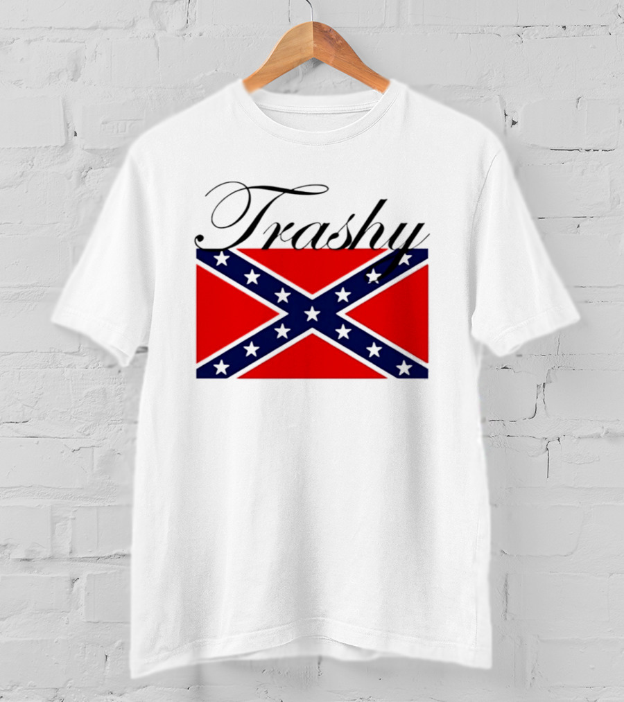 Trashy Confederate Flag Classic T-Shirt