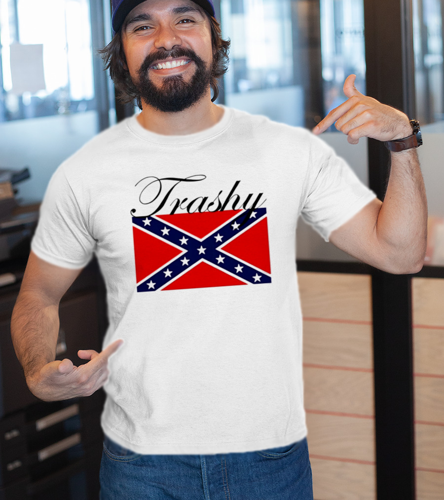 Trashy Confederate Flag Classic T-Shirt
