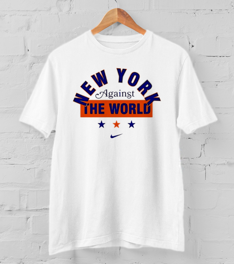 New York Against The World New York Knicks Nike T-Shirt