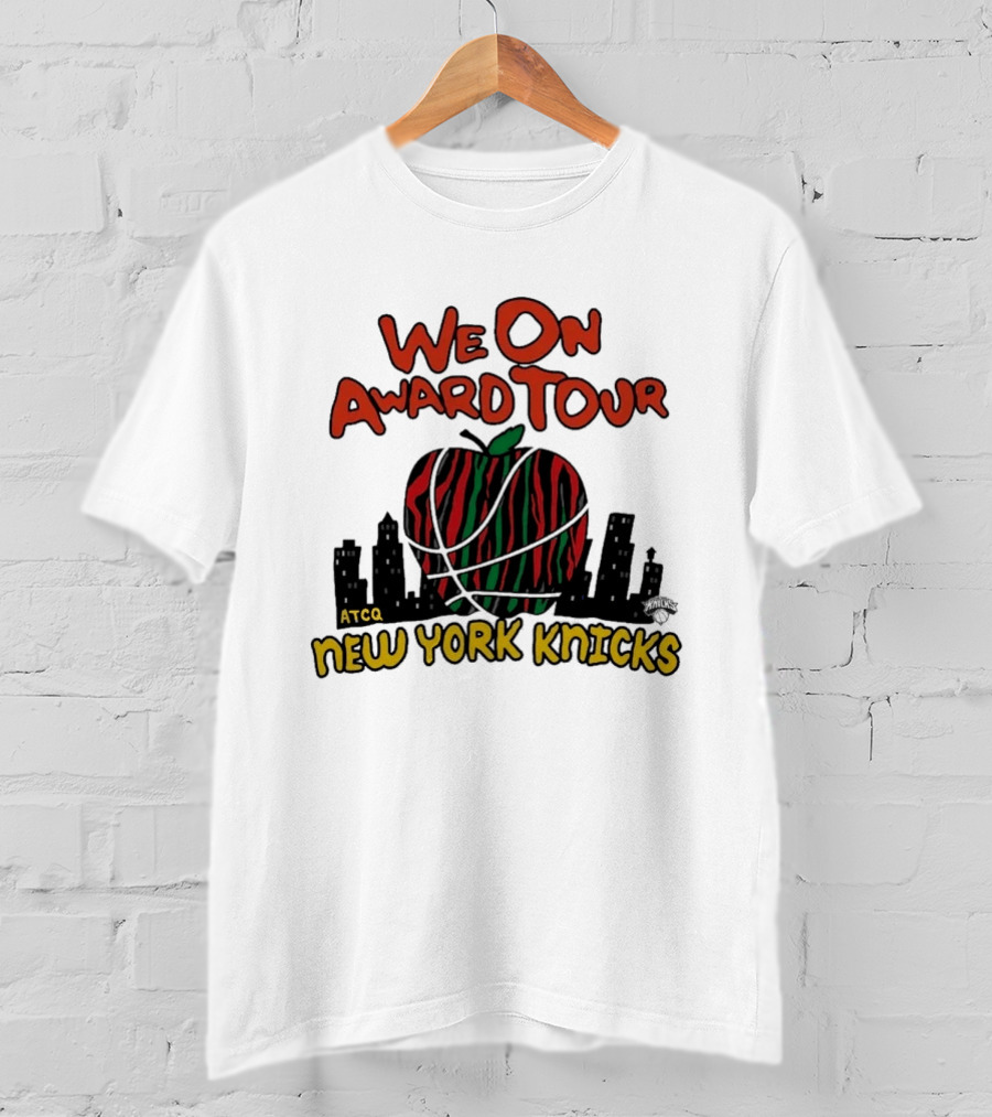 We On Award Tour A Tribe Called Quest New York Knicks T-Shirt