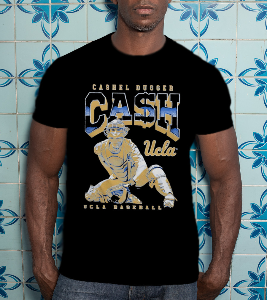 Cashel Dugger UCLA Baseball CASH Bruins Posing T-Shirt