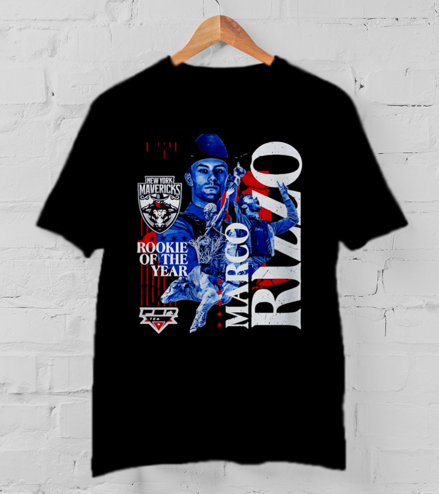 Marco Rizzo New York Mavericks PBR 2026 Rookie Of The Year T-Shirt