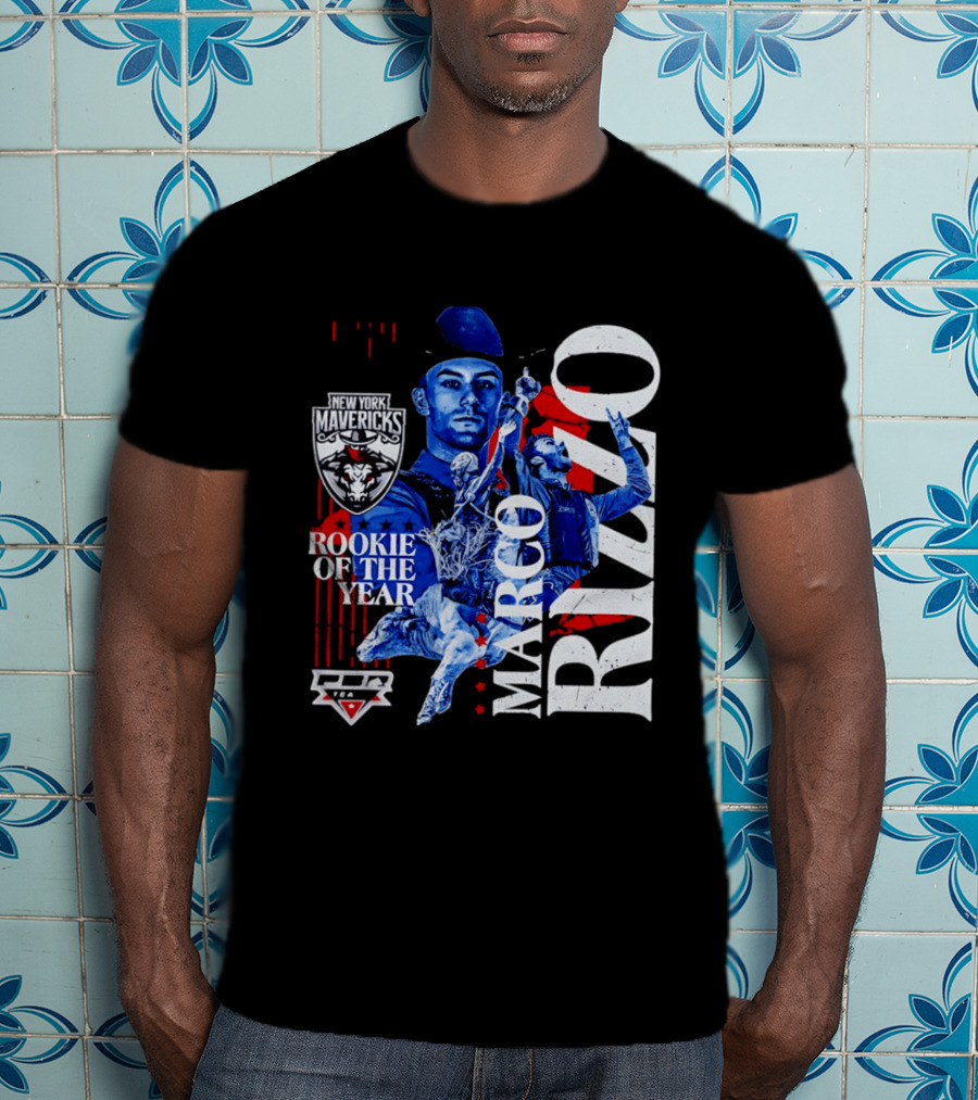 Marco Rizzo New York Mavericks PBR 2026 Rookie Of The Year T-Shirt