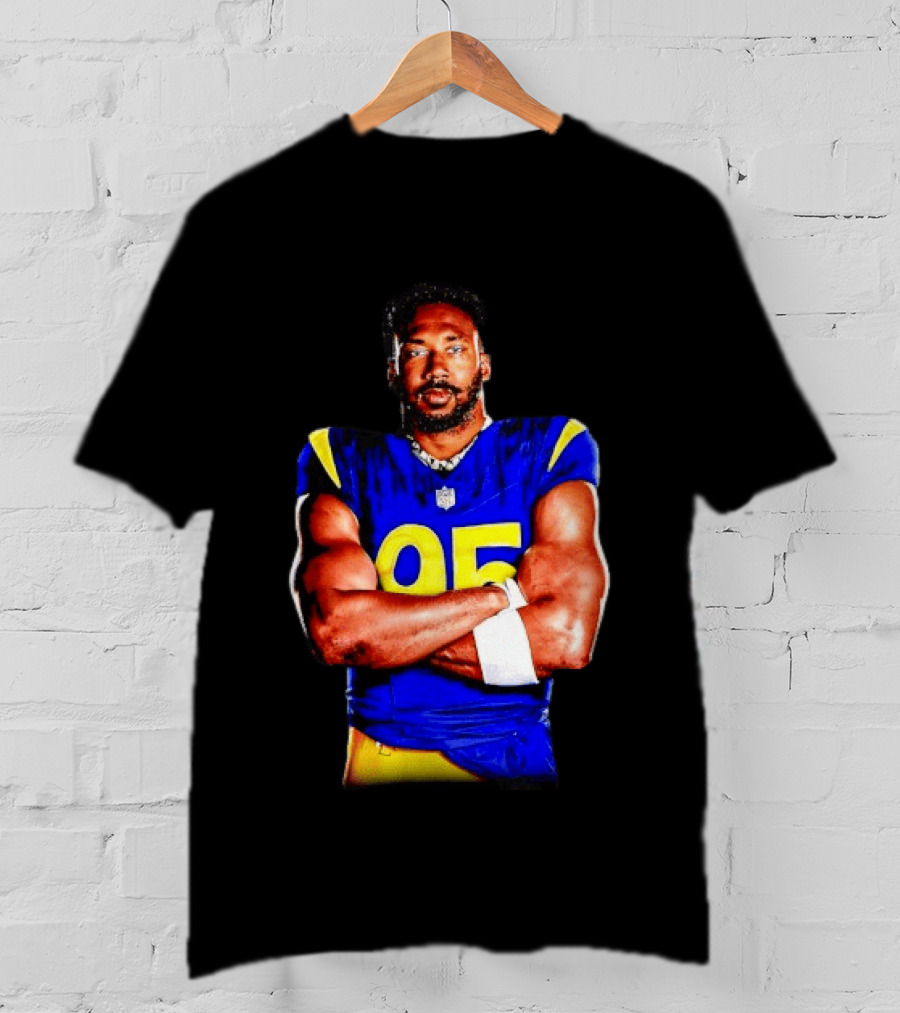 Myles Garrett 95 Los Angeles Rams Football Sports Fan T-Shirt