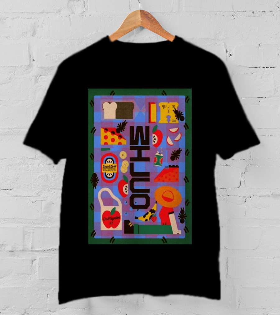 Wilco Beak & Skiff Apple Orchards 06 16 2026 Lafayette NY Pizza Bread Ants T-Shirt