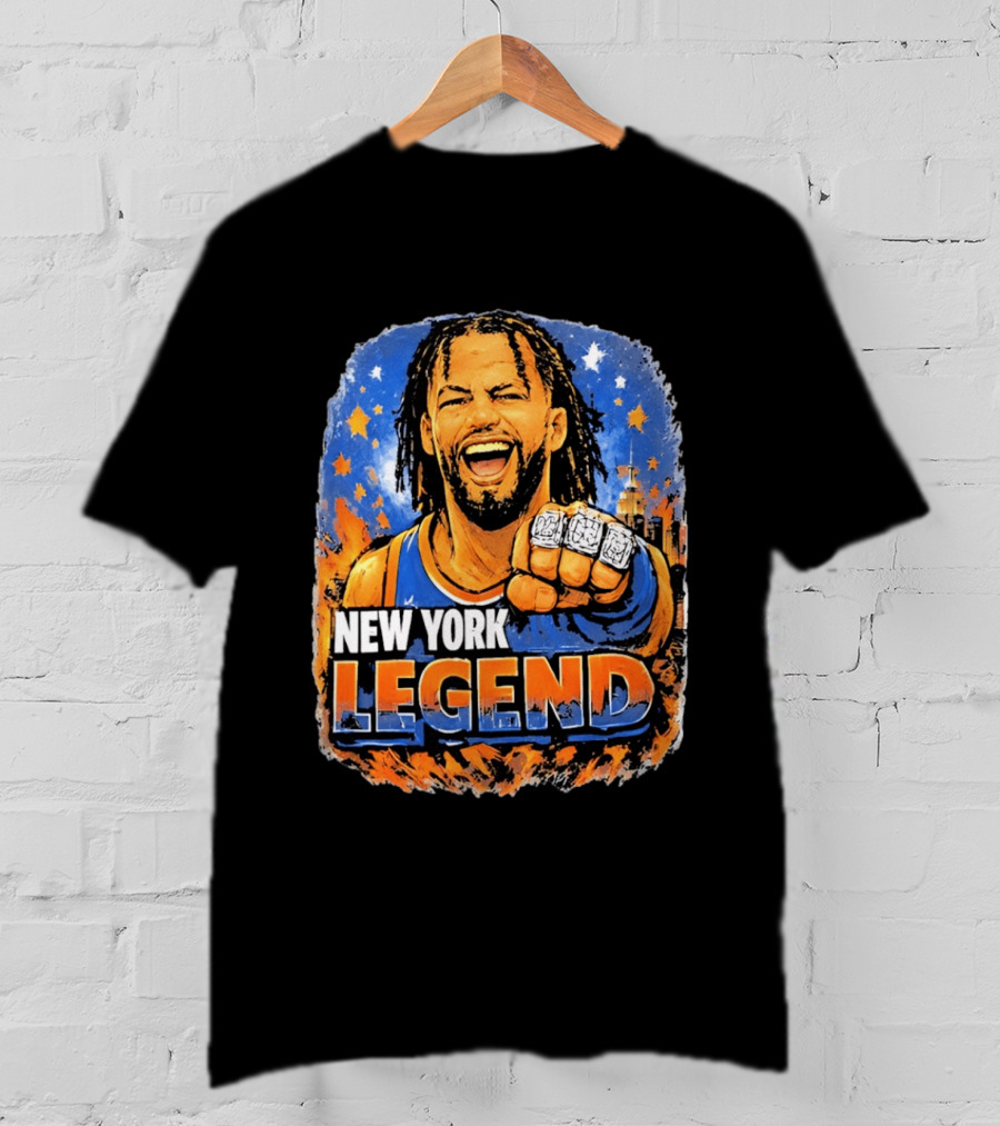 New York Knicks Jalen Brunson Legend Rings T-Shirt