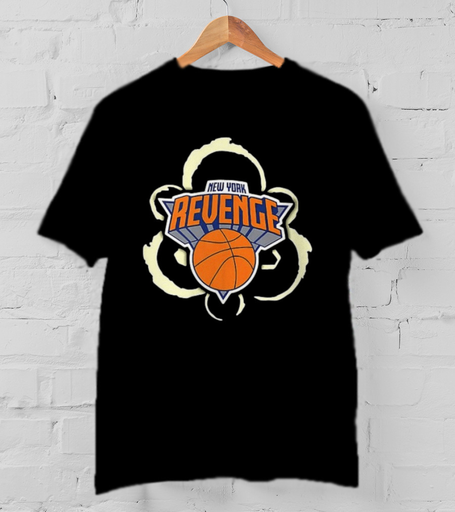 New York Knicks Patrick 33 Revenge Basketball Team 2 Sided T-Shirt