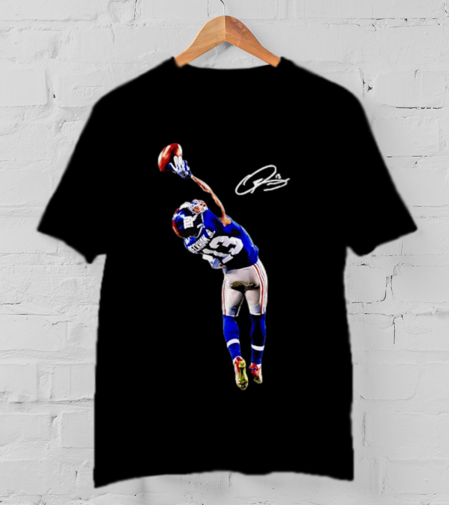 Odell Beckham Jr. Iconic One Handed Catch New York Giants 13 T-Shirt