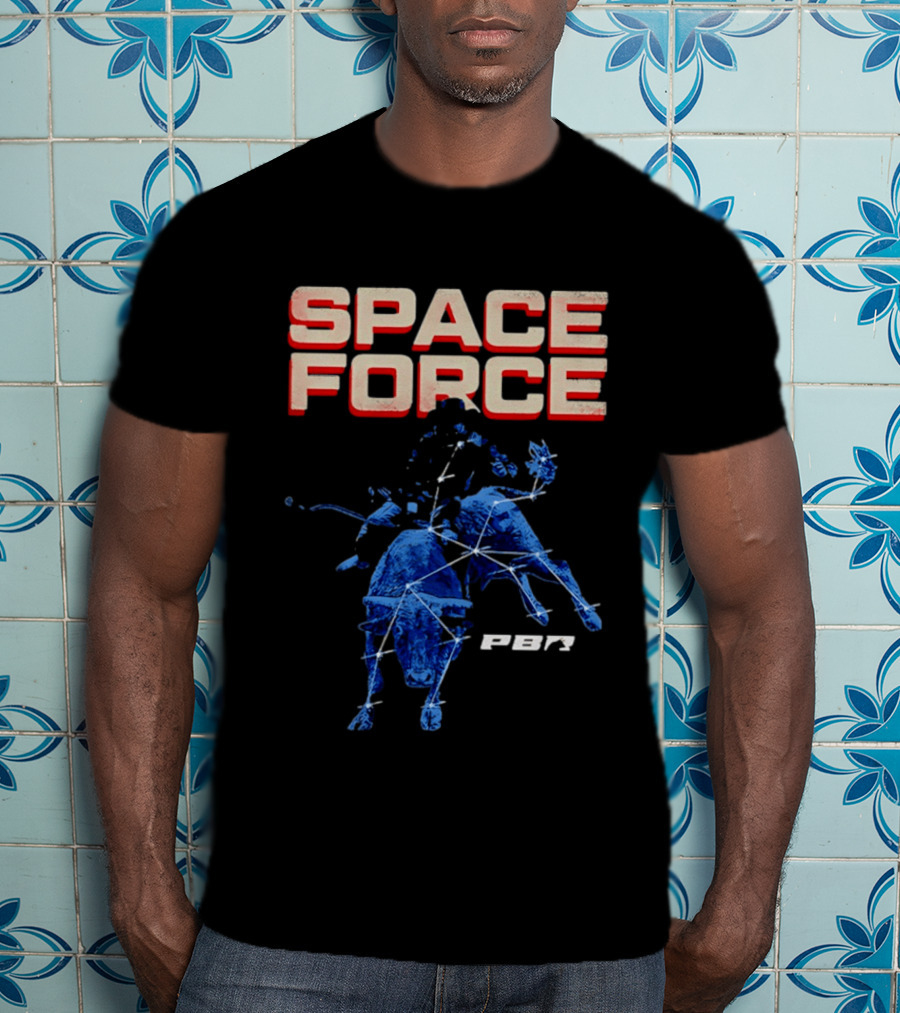 PBR Space Force Bull Rider Online Exclusive T-Shirt
