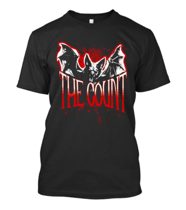 The Count Bat Illustration Sebastian Silvera T-Shirt