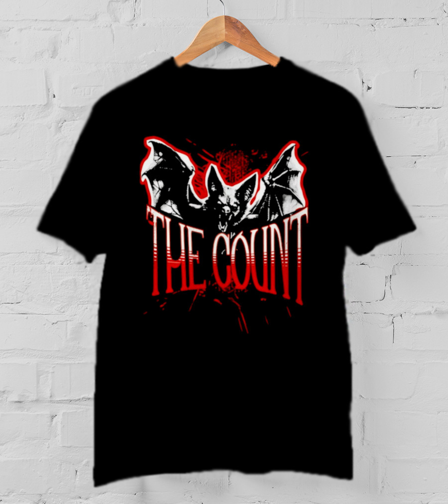 The Count Bat Illustration Sebastian Silvera T-Shirt