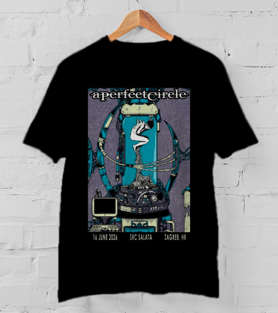 A Perfect Circle Event Zagreb SRC Salata June 16 2026 T-Shirt