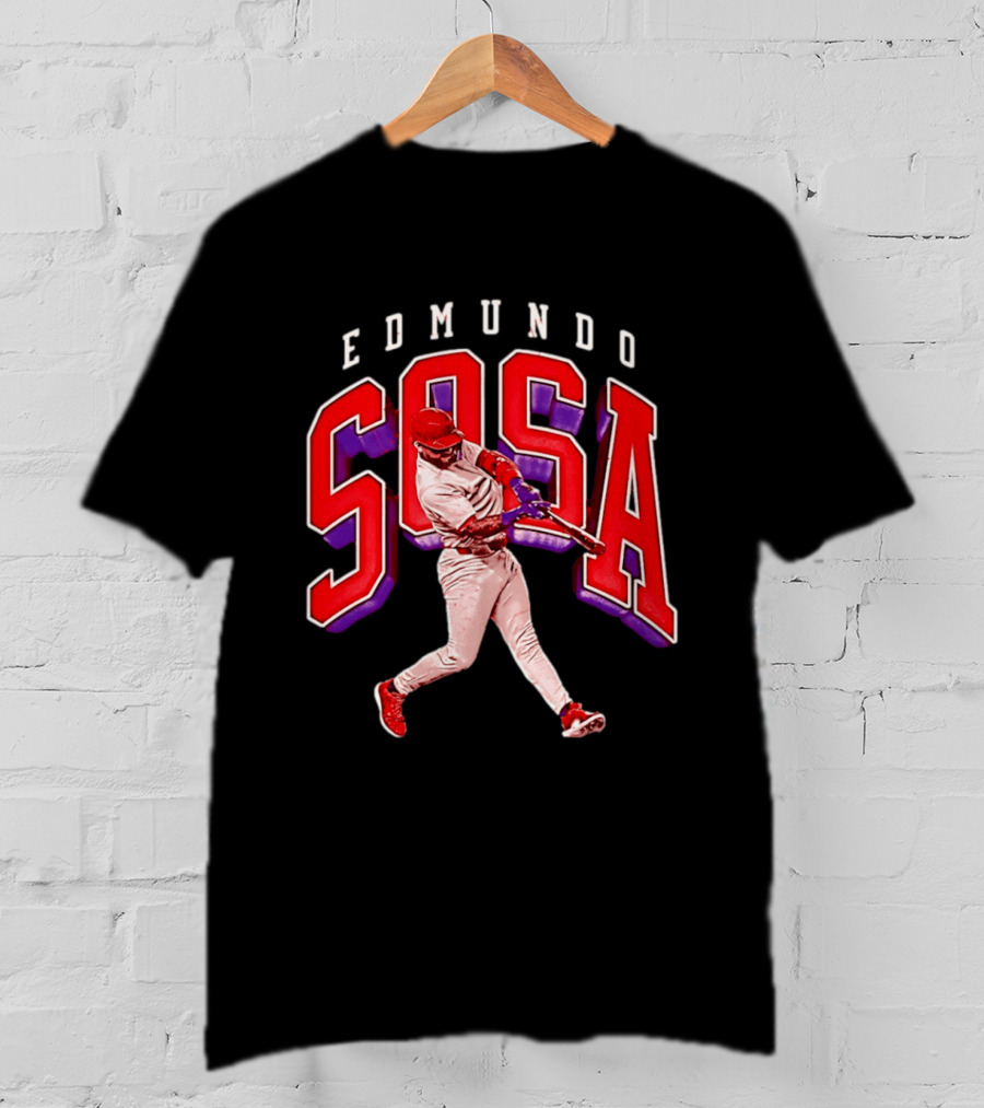 Edmundo Sosa Philadelphia Phillies Baseball Collegiate T-Shirt