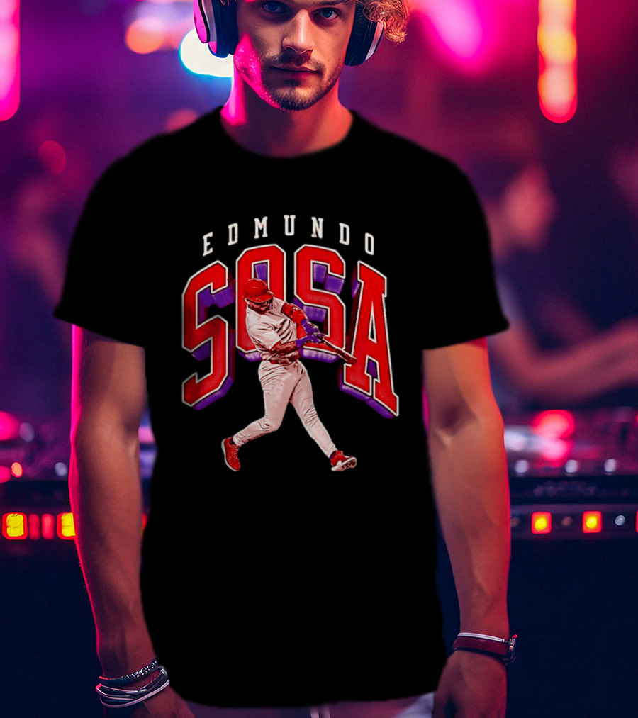Edmundo Sosa Philadelphia Phillies Baseball Collegiate T-Shirt