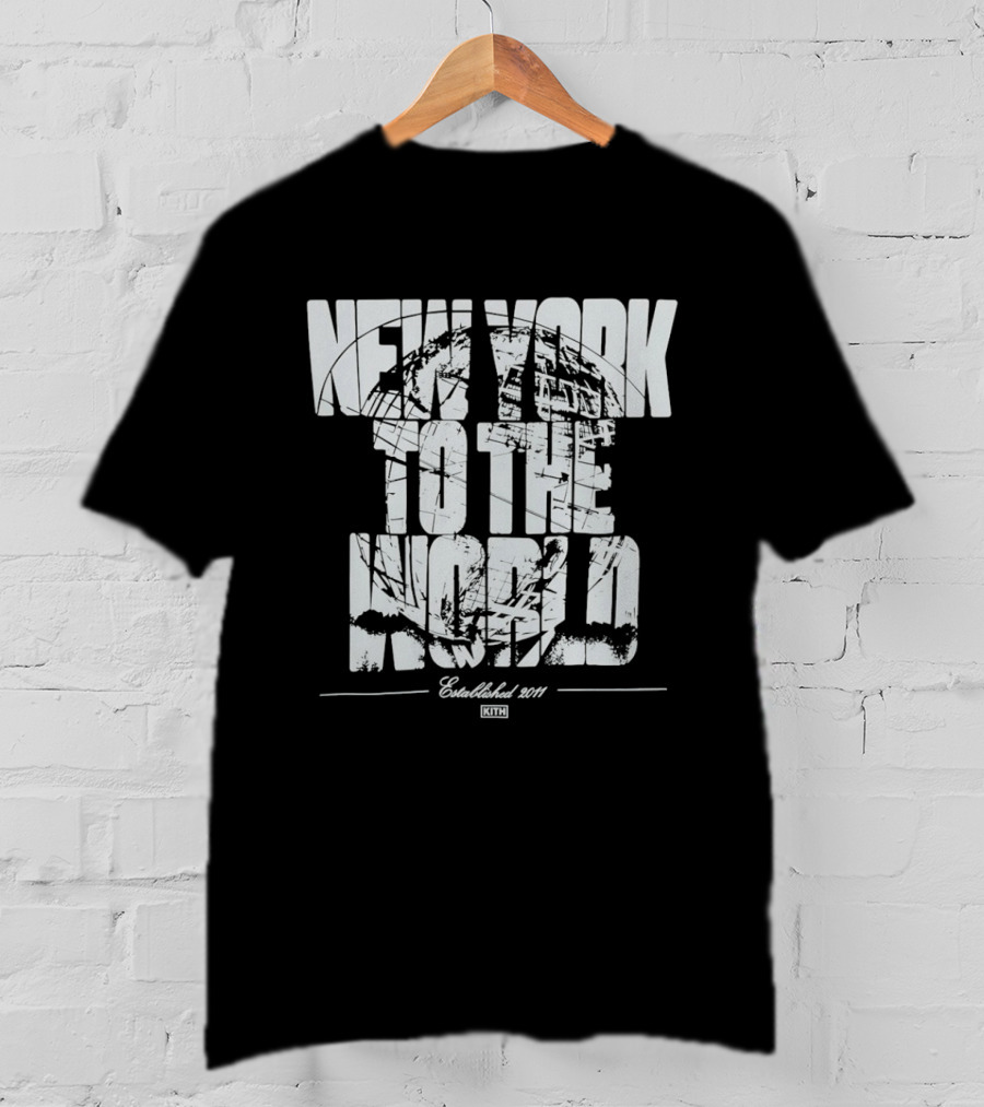 New York To The World Unisphere Vinny Guadagnino Kith Jersey Shore Family Vacation T-Shirt