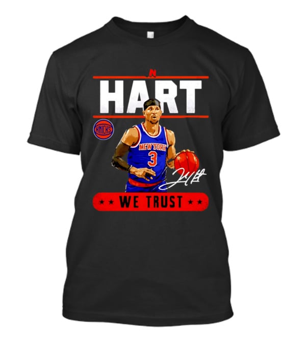 New York Knicks Josh Hart In Hart We Trust Basketball Player T-Shirt
