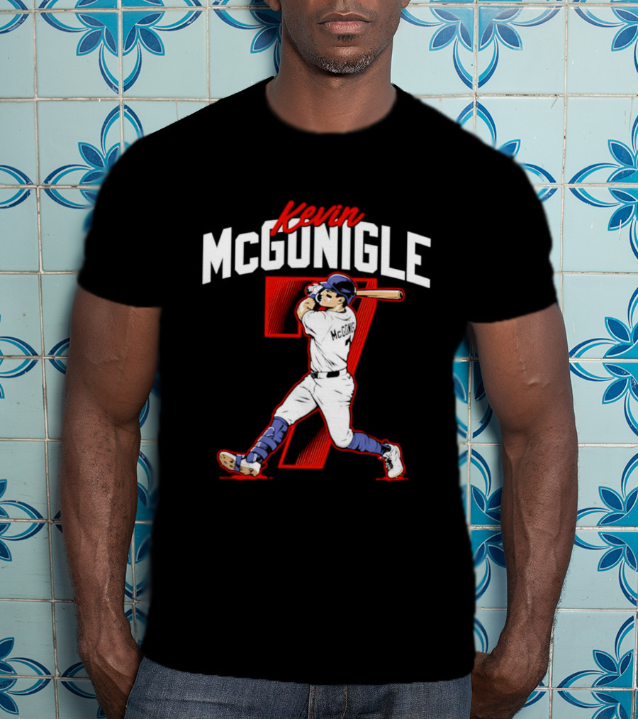 Kevin McGonigle Detroit Tigers Baseball Player Number 7 T-Shirt