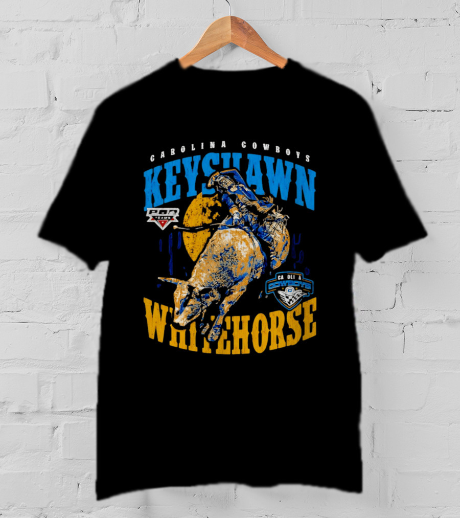 Carolina Cowboys Keyshawn Whitehorse PBR Bull Riding T-Shirt