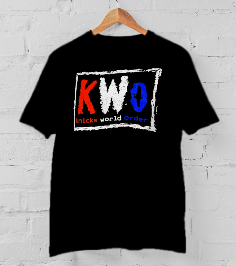KWO Knicks World Order New York 2026 NBA Champs T-Shirt