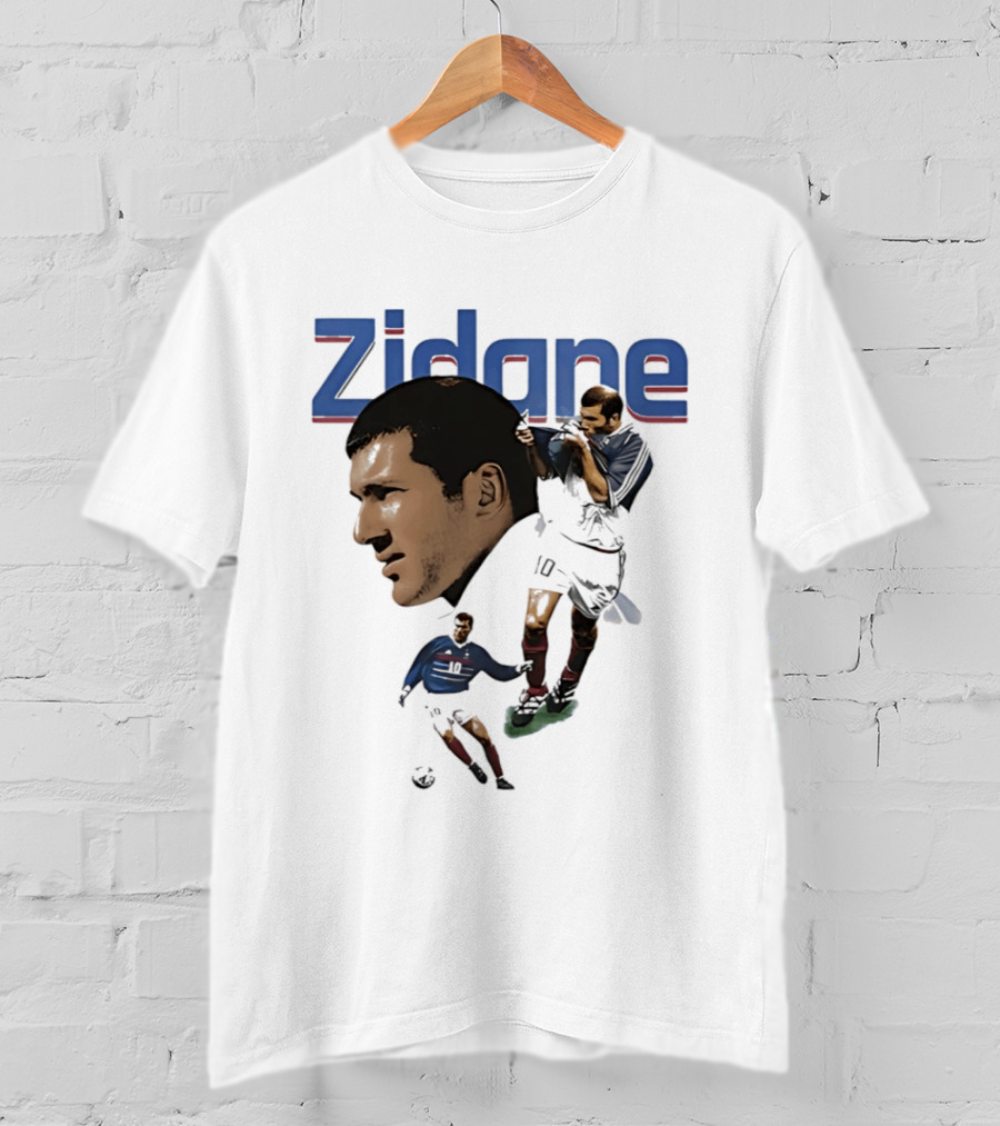 Zidane Calcio Miz Football Legend T-Shirt