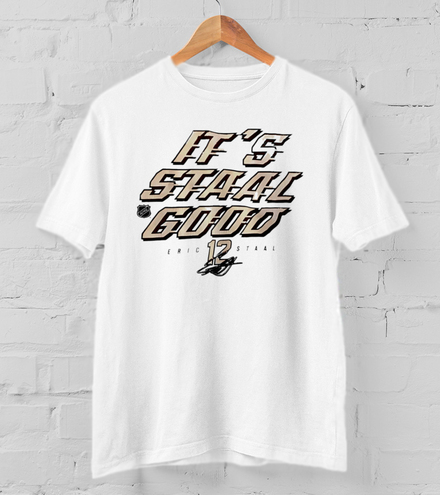 Eric Staal 12 It's Staal Good Carolina Hurricanes NHL T-Shirt