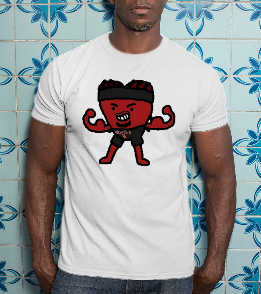 Josh Hart New York Knicks Heart NBA Paint T-Shirt