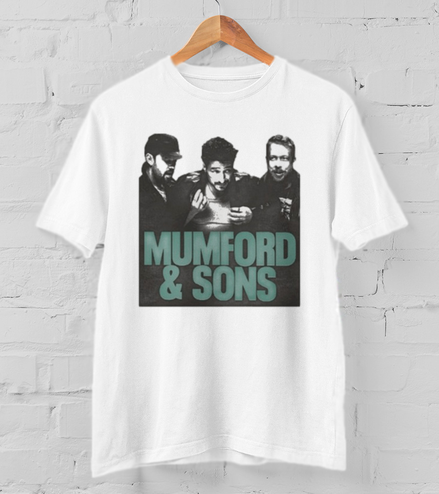 Mumford And Sons Bone Photo Prizefighter North America Tour 2026 T-Shirt