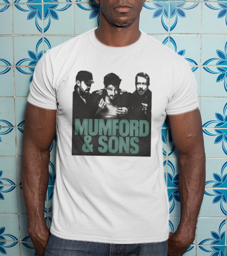 Mumford And Sons Bone Photo Prizefighter North America Tour 2026 T-Shirt