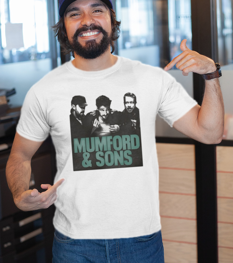 Mumford And Sons Bone Photo Prizefighter North America Tour 2026 T-Shirt