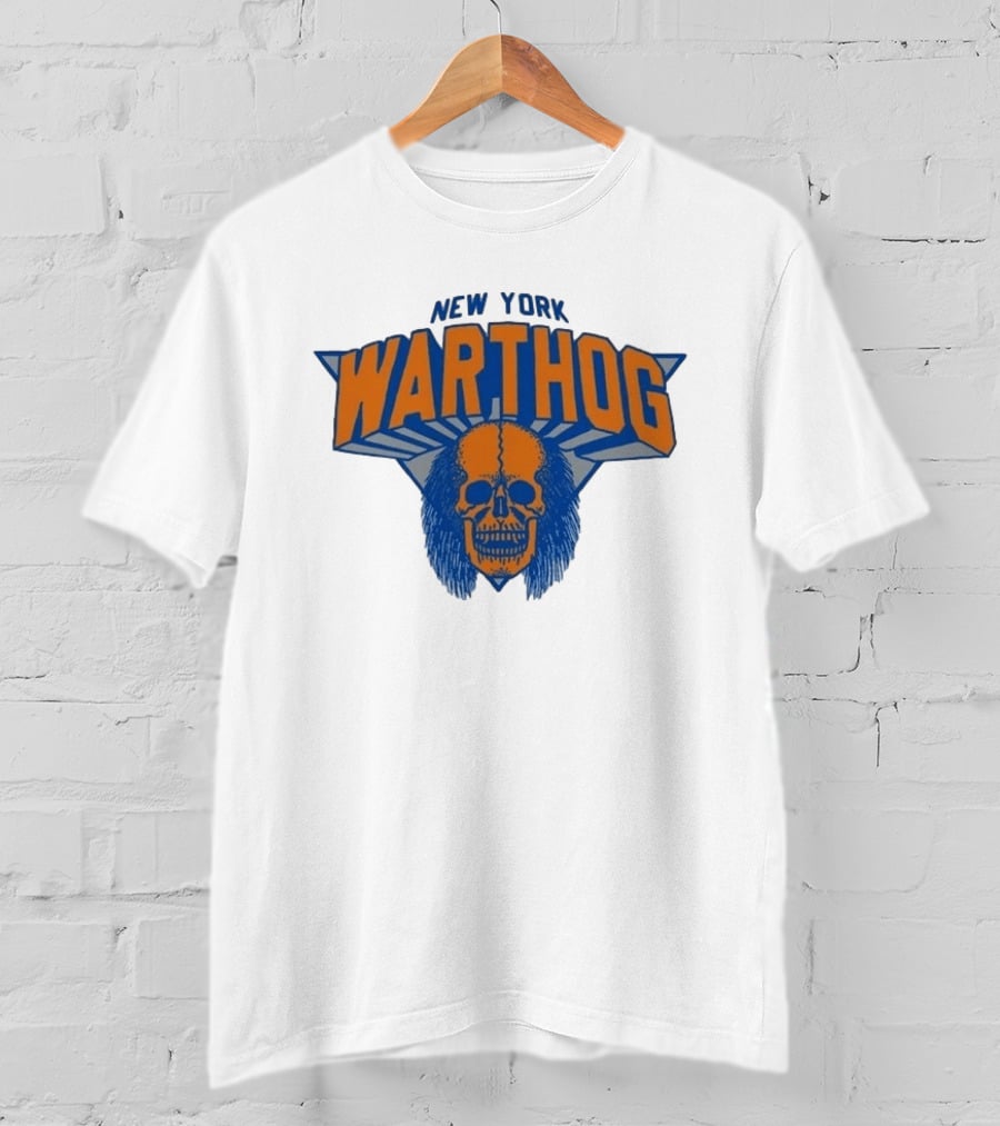 New York Warthog Skull T-Shirt