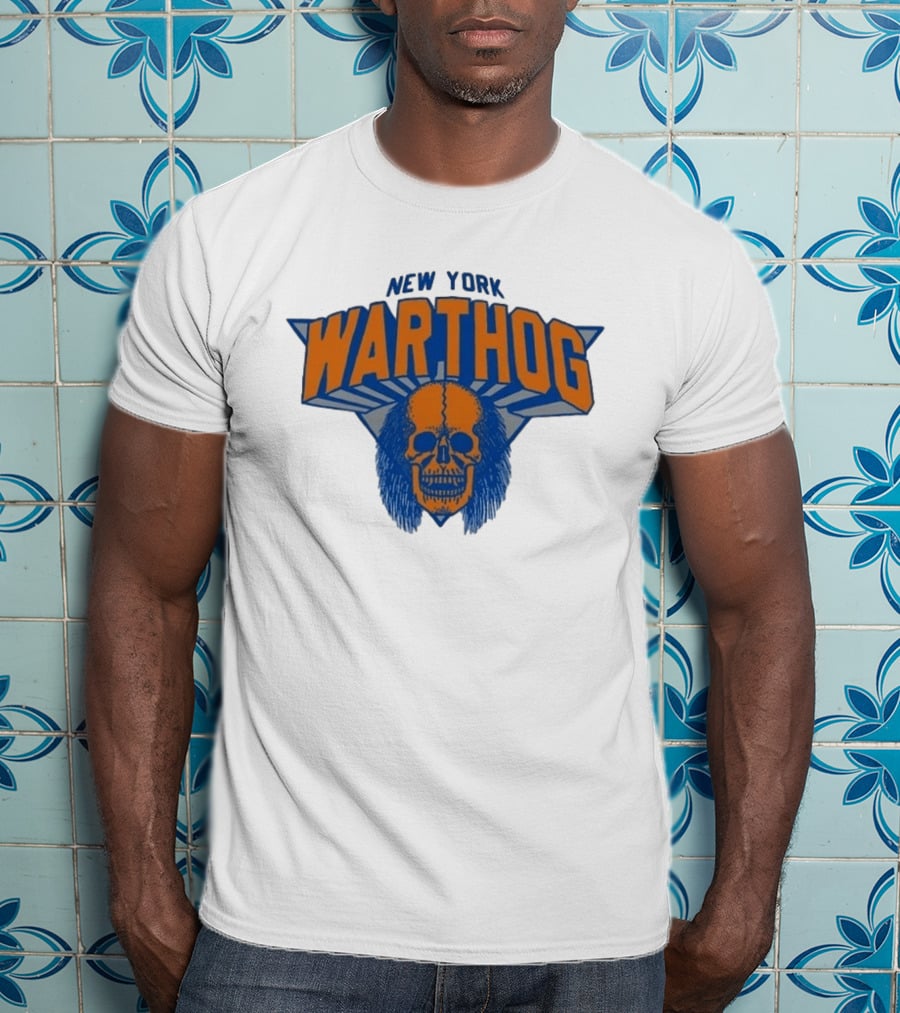 New York Warthog Skull T-Shirt