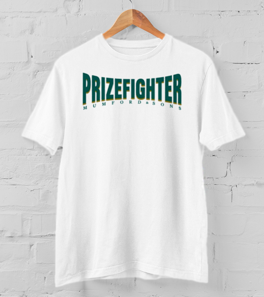 Prizefighter Mumford & Sons Tour 2026 T-Shirt