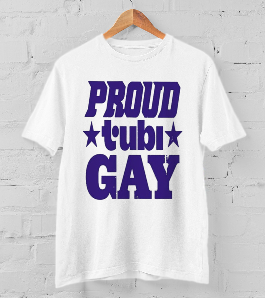 Proud Tubi Gay Stars LGBTQ+ Celebration T-Shirt