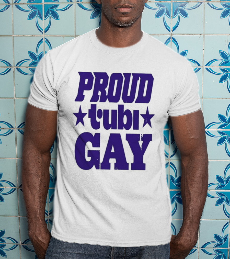 Proud Tubi Gay Stars LGBTQ+ Celebration T-Shirt