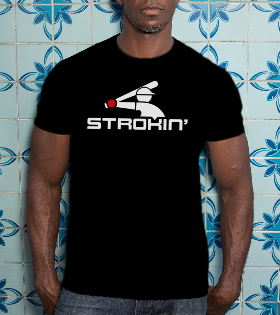 White Sox Baseball Strokin' Batter T-Shirt