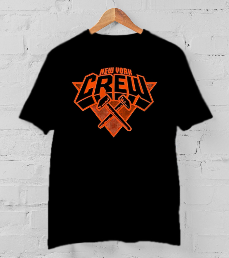 New York Crew Hammer And Wrench 1989 T-Shirt