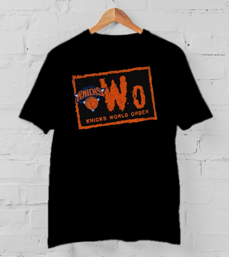 NWO Knicks World Order New York Basketball T-Shirt