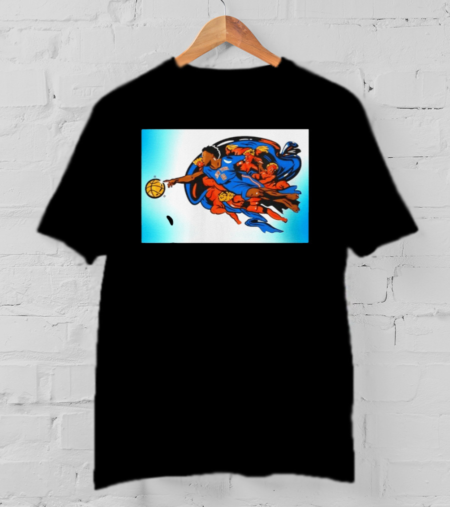 OG Anunoby New York Knicks Creation Of Adam Basketball T-Shirt