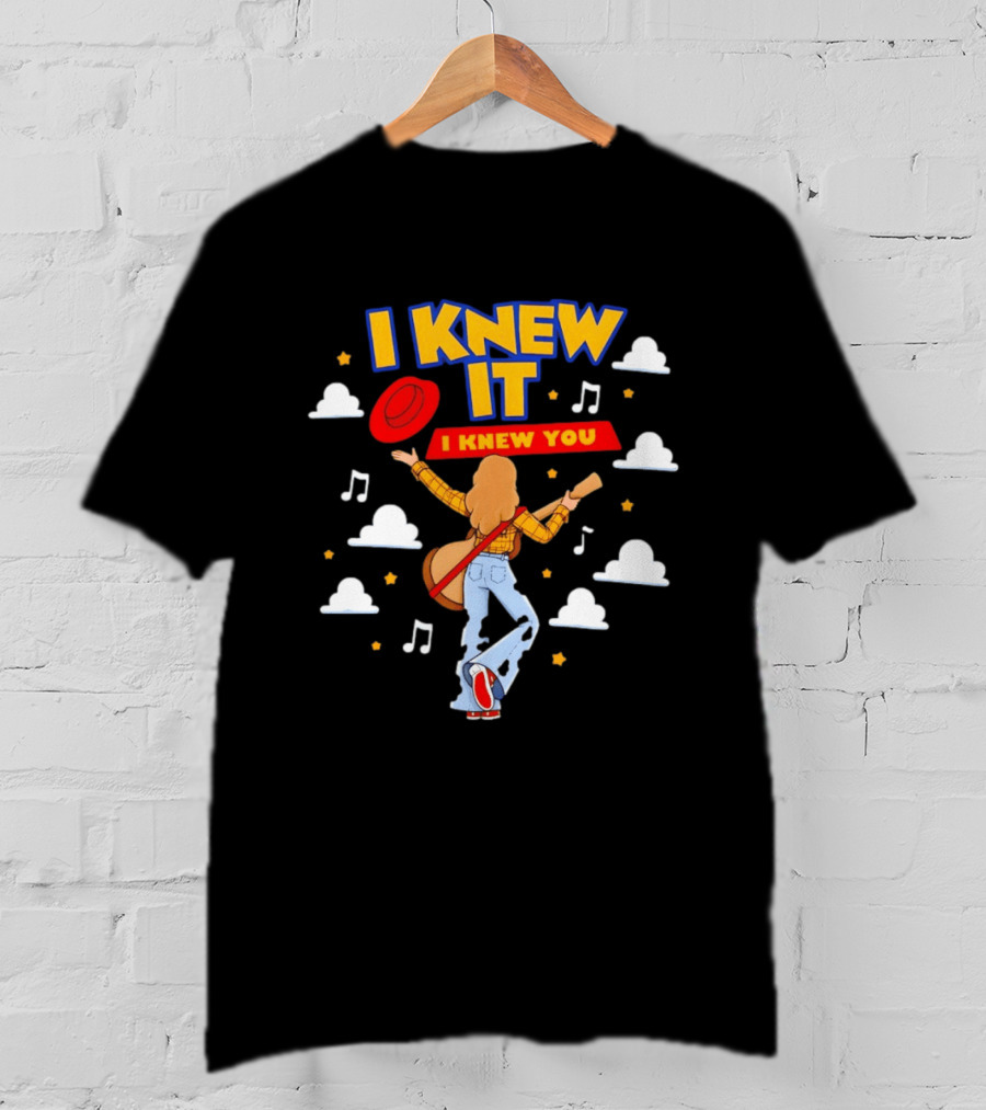 I Knew It I Knew You Toy Story Woody Mashup T-Shirt