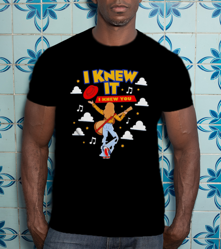 I Knew It I Knew You Toy Story Woody Mashup T-Shirt