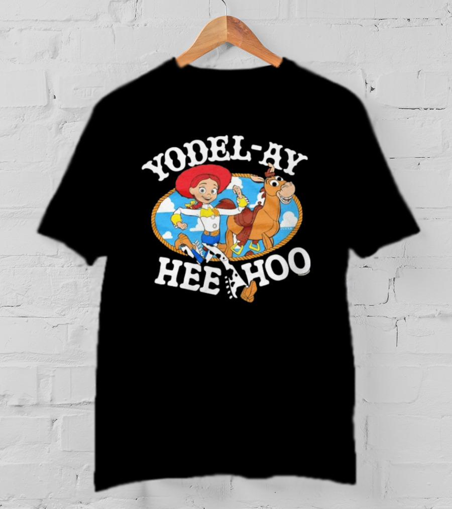 Yodel Ay Hee Hoo Toy Story Jessie And Bullseye Pixar T-Shirt