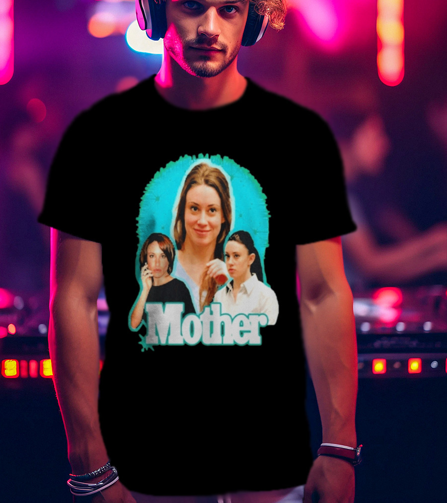Casey Anthony Mother Colorful Collage T-Shirt