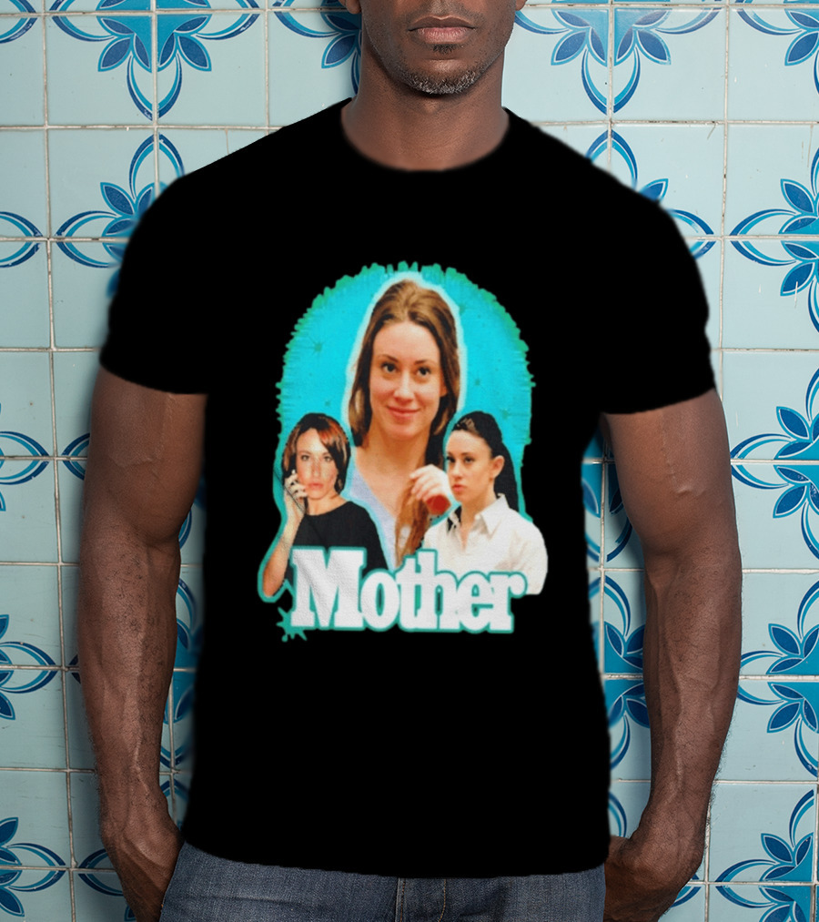 Casey Anthony Mother Colorful Collage T-Shirt