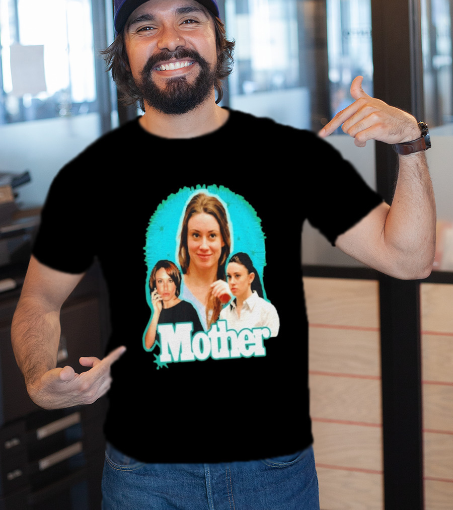 Casey Anthony Mother Colorful Collage T-Shirt
