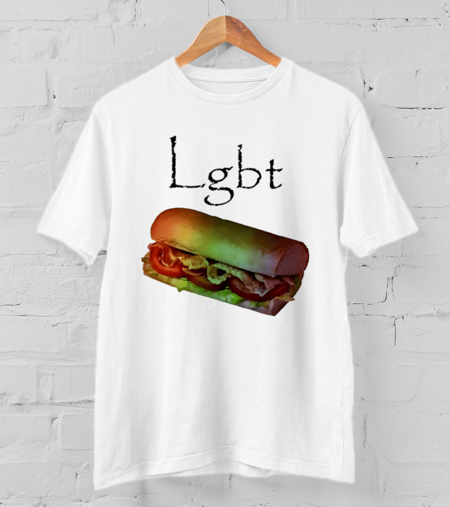 LGBT BLT Sandwich Rainbow Sub T-Shirt