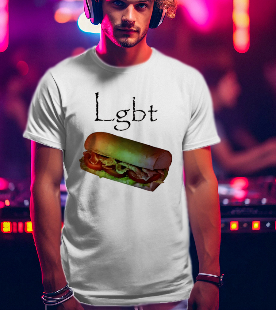 LGBT BLT Sandwich Rainbow Sub T-Shirt